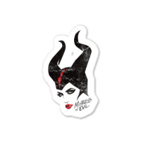 Funny Maleficent Mistress Of Evil Stylized Portrait Sticker | Artistshot