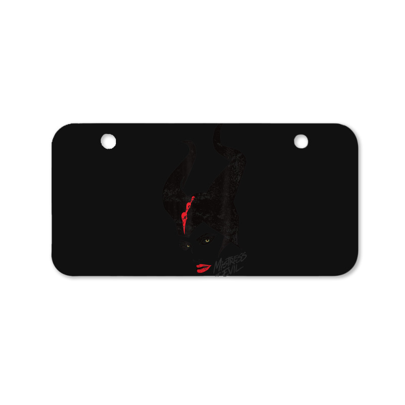 Funny Maleficent Mistress Of Evil Stylized Portrait Bicycle License Plate | Artistshot