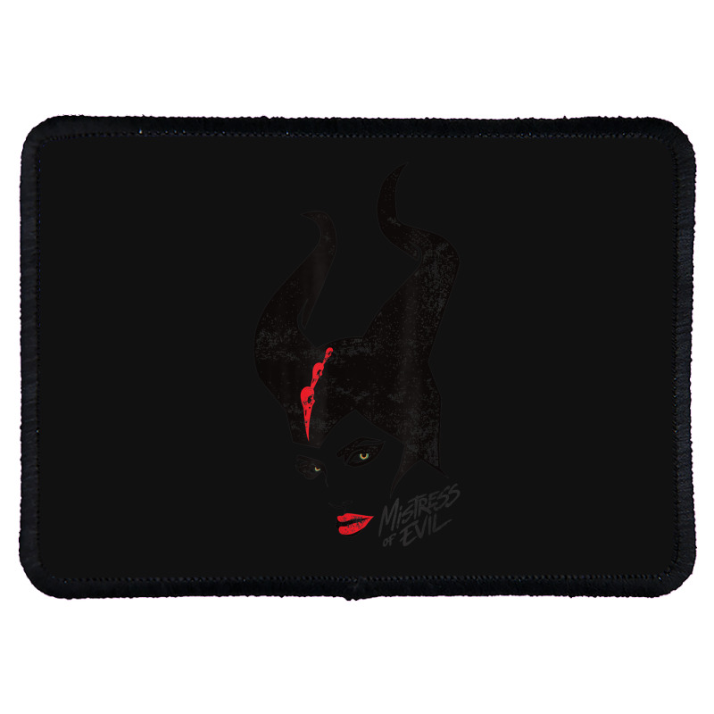 Funny Maleficent Mistress Of Evil Stylized Portrait Rectangle Patch | Artistshot