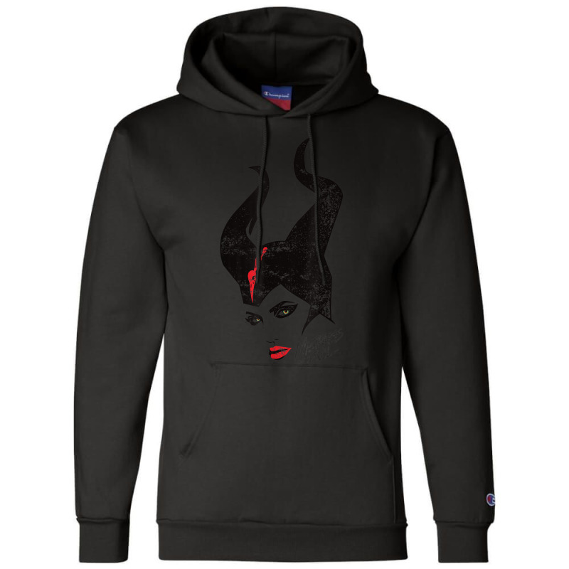 Funny Maleficent Mistress Of Evil Stylized Portrait Champion Hoodie | Artistshot