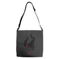 Funny Maleficent Mistress Of Evil Stylized Portrait Adjustable Strap Totes | Artistshot