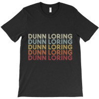 Dunn Loring Virginia Dunn Loring Va Retro Vintage Text Tank Top T-shirt | Artistshot