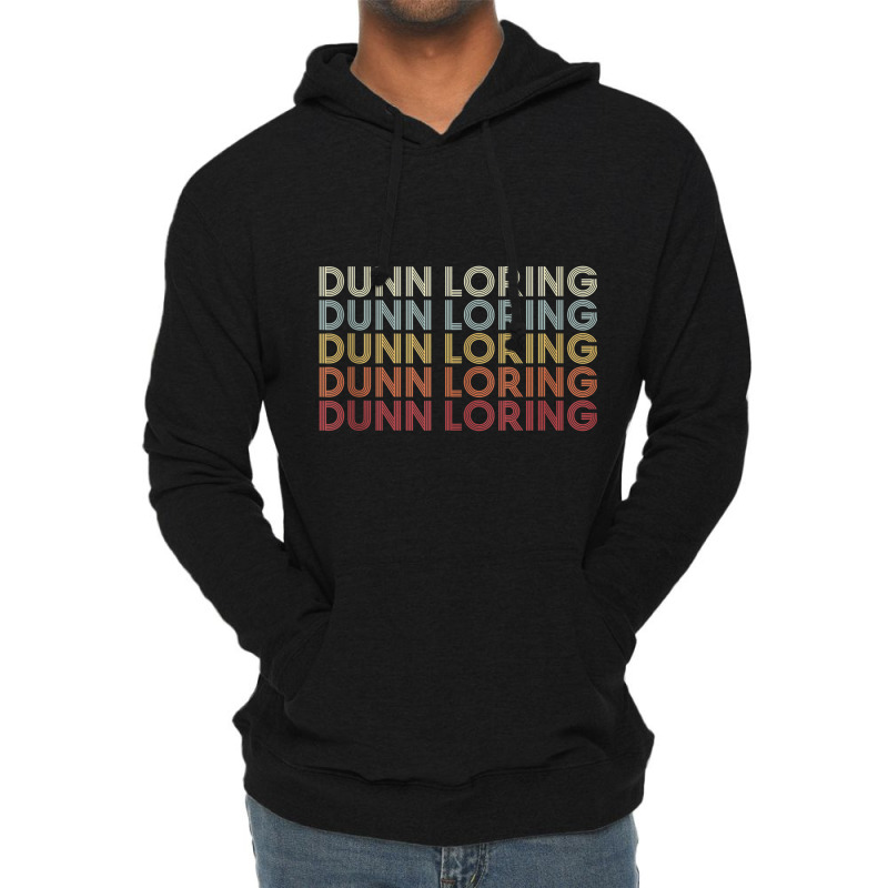 Dunn Loring Virginia Dunn Loring Va Retro Vintage Text Tank Top Lightweight Hoodie | Artistshot