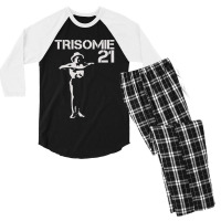 Trisomie 21  The Last Song Premium Men's 3/4 Sleeve Pajama Set | Artistshot