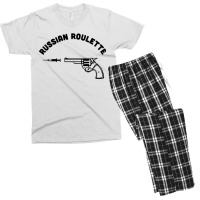 Russian Roulette Men's T-shirt Pajama Set | Artistshot