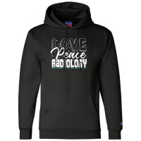 Love, Peace And Radiology Technician Xray Champion Hoodie | Artistshot