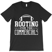 Rooting For The Commercials Just Here For The Halftime Show Long Sleev T-shirt | Artistshot