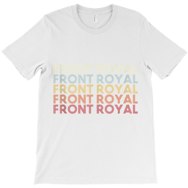 Front Royal Virginia Front Royal Va Retro Vintage Text Tank Top T-shirt | Artistshot