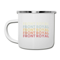 Front Royal Virginia Front Royal Va Retro Vintage Text Tank Top Camper Cup | Artistshot