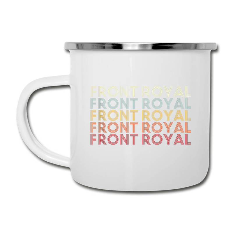 Front Royal Virginia Front Royal Va Retro Vintage Text Tank Top Camper Cup | Artistshot