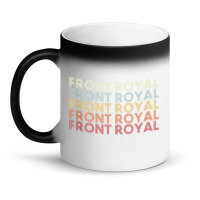 Front Royal Virginia Front Royal Va Retro Vintage Text Tank Top Magic Mug | Artistshot