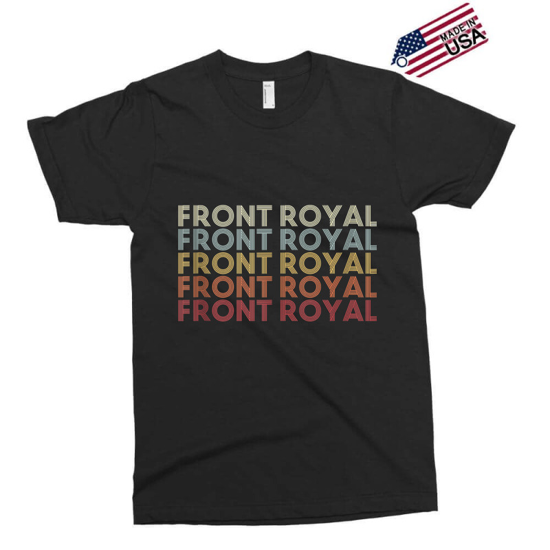 Front Royal Virginia Front Royal Va Retro Vintage Text Tank Top Exclusive T-shirt | Artistshot