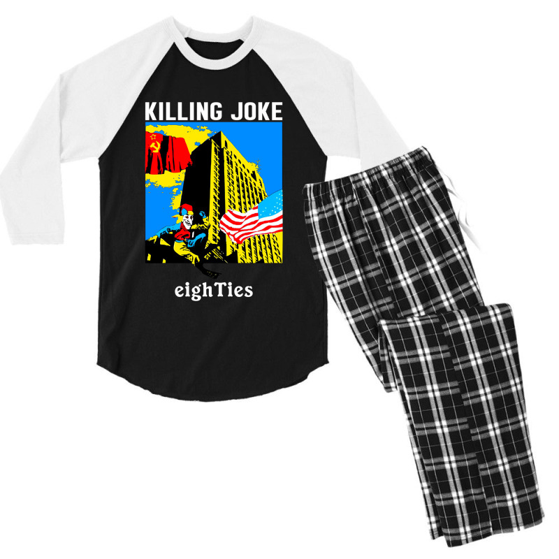 Killingjokeeighties Men's 3/4 Sleeve Pajama Set | Artistshot