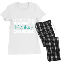 Monkey Obsessed Women's Pajamas Set | Artistshot