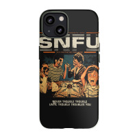 Snfu  Never Trouble Trouble Until Trouble Troubles You Premium Iphone 13 Case | Artistshot