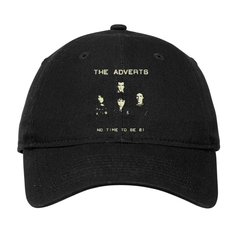 The Adverts  No Time To Be 21 Premium Adjustable Cap | Artistshot