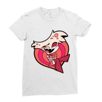 Vivziepop Chibi Angel Dust Ladies Fitted T-shirt | Artistshot