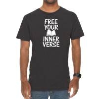 Literature Poem Lover Poetic Poetry Free Your Inner Verse Vintage T-shirt | Artistshot