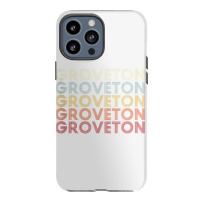 Groveton Virginia Groveton Va Retro Vintage Text Tank Top Iphone 13 Pro Max Case | Artistshot