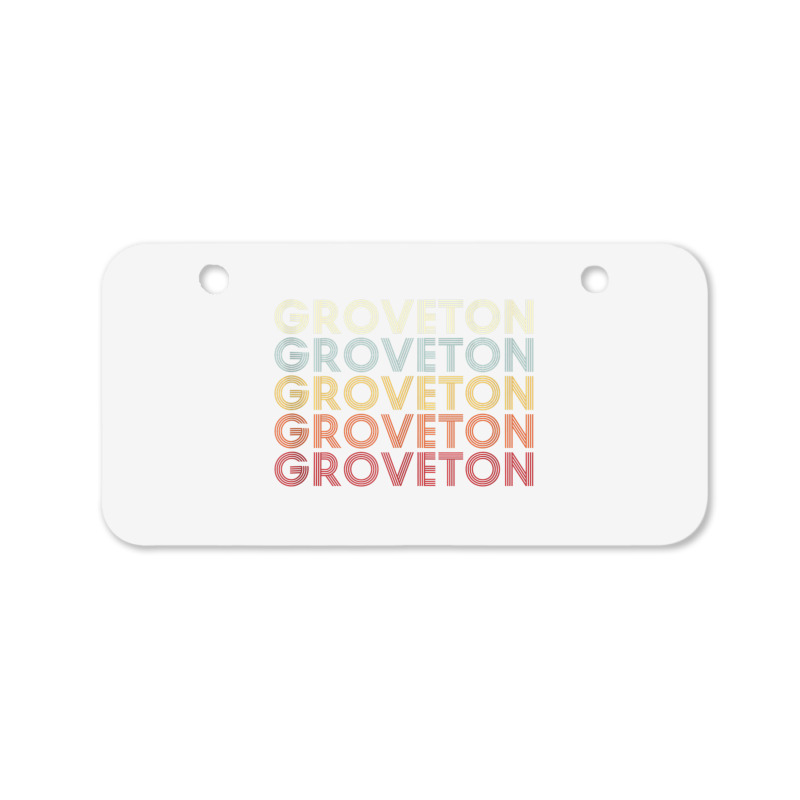 Groveton Virginia Groveton Va Retro Vintage Text Tank Top Bicycle License Plate | Artistshot