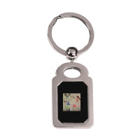 Xtc. Silver Rectangle Keychain | Artistshot