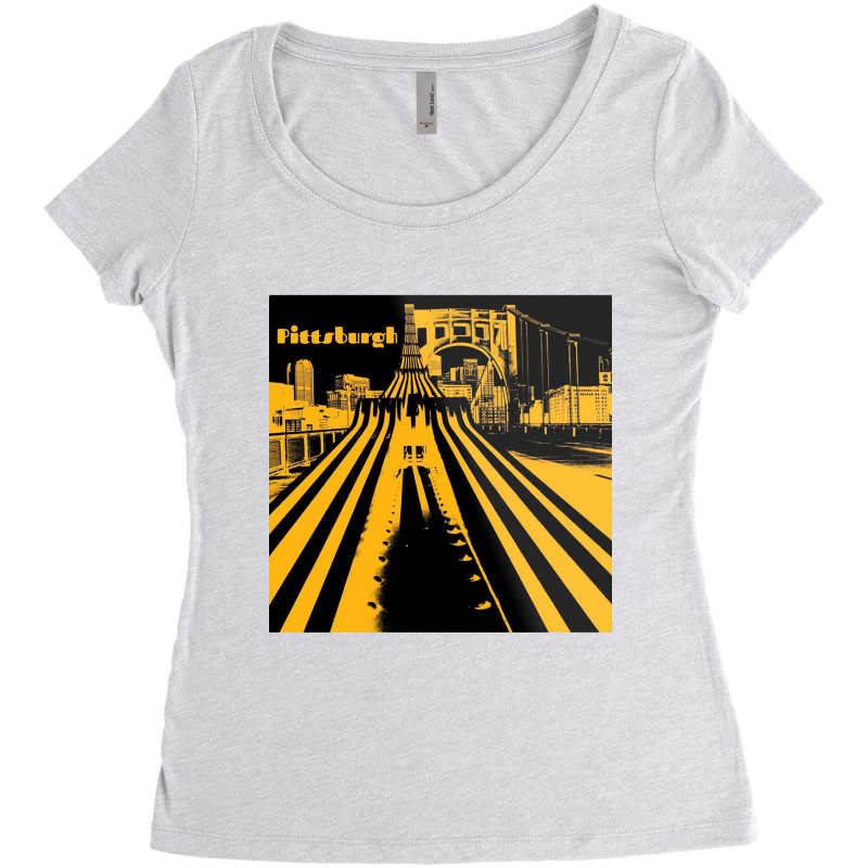 The Vacation City Women's Triblend Scoop T-shirt | Artistshot