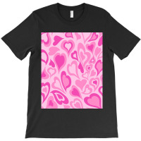 Preppy Aesthetic Hearts Pink Preppy Aesthetic Graphic T-shirt | Artistshot