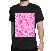 Preppy Aesthetic Hearts Pink Preppy Aesthetic Graphic Classic T-shirt | Artistshot