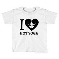 Teal I Love Hot Yoga Heart Sukhasana Raglan Baseball Tee Toddler T-shirt | Artistshot