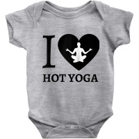 Teal I Love Hot Yoga Heart Sukhasana Raglan Baseball Tee Baby Bodysuit | Artistshot