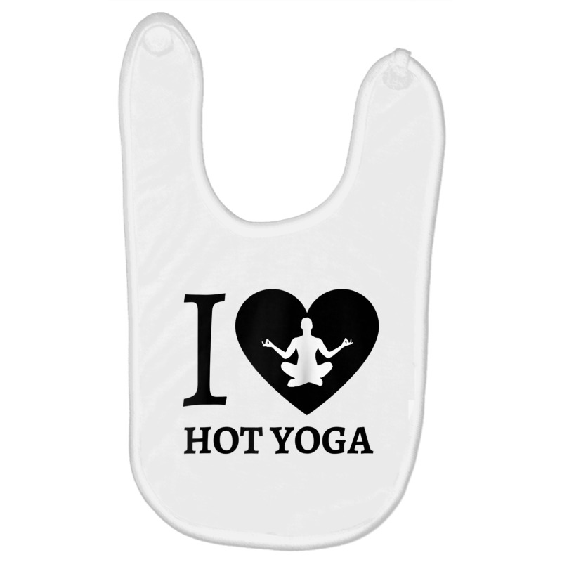 Teal I Love Hot Yoga Heart Sukhasana Raglan Baseball Tee Baby Bibs by cm-arts | Artistshot