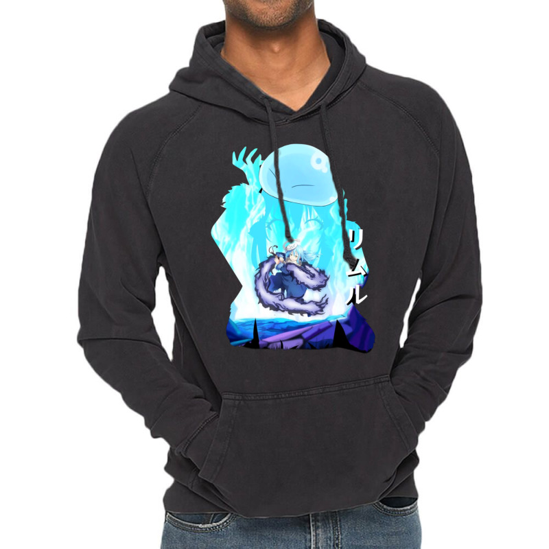 Rimuru And Slime Shadow  -that Time I Got Reincarnated As A Slime Vintage Hoodie by cm-arts | Artistshot