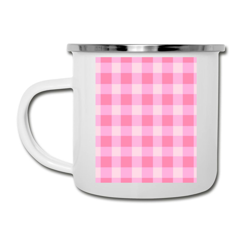 Preppy Pink Aesthetic Gingham Preppy Aesthetic Graphic Camper Cup | Artistshot