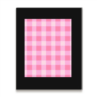 Preppy Pink Aesthetic Gingham Preppy Aesthetic Graphic Metal Print Vertical | Artistshot