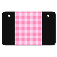 Preppy Pink Aesthetic Gingham Preppy Aesthetic Graphic Atv License Plate | Artistshot