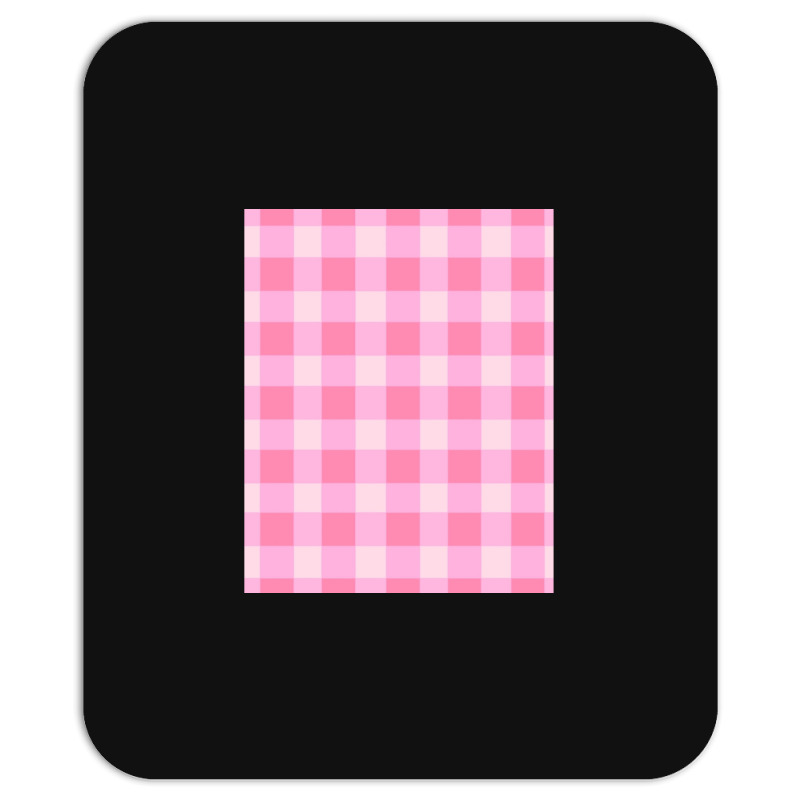 Preppy Pink Aesthetic Gingham Preppy Aesthetic Graphic Mousepad | Artistshot