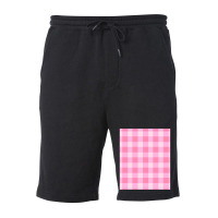 Preppy Pink Aesthetic Gingham Preppy Aesthetic Graphic Fleece Short | Artistshot