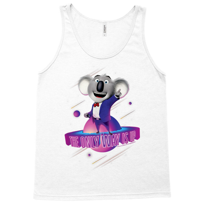 Sing 2 Buster Moon Retro Shooting Stars T Shirt Tank Top | Artistshot