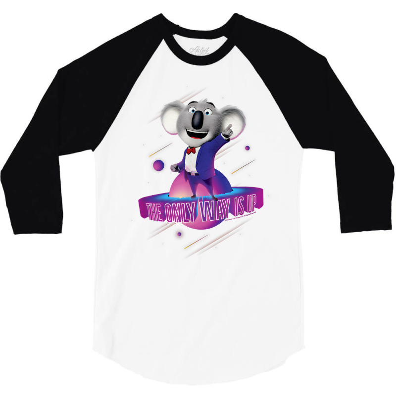 Sing 2 Buster Moon Retro Shooting Stars T Shirt 3/4 Sleeve Shirt | Artistshot