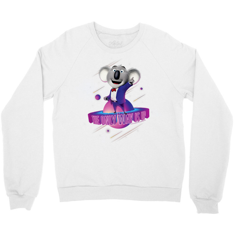 Sing 2 Buster Moon Retro Shooting Stars T Shirt Crewneck Sweatshirt | Artistshot