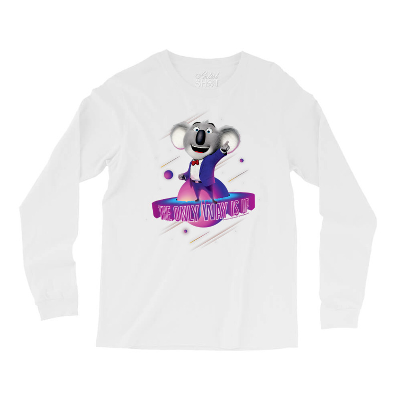 Sing 2 Buster Moon Retro Shooting Stars T Shirt Long Sleeve Shirts | Artistshot