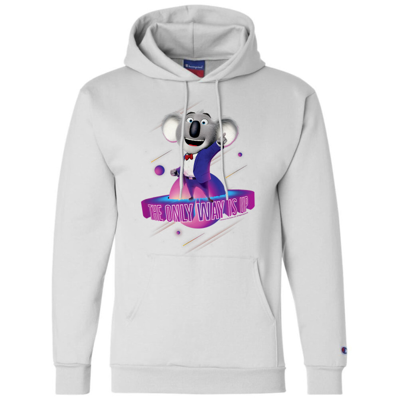 Sing 2 Buster Moon Retro Shooting Stars T Shirt Champion Hoodie | Artistshot