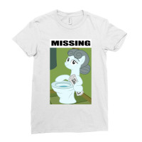 Missing Toilet Pony Horse Thing Ladies Fitted T-shirt | Artistshot