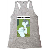 Missing Toilet Pony Horse Thing Racerback Tank | Artistshot