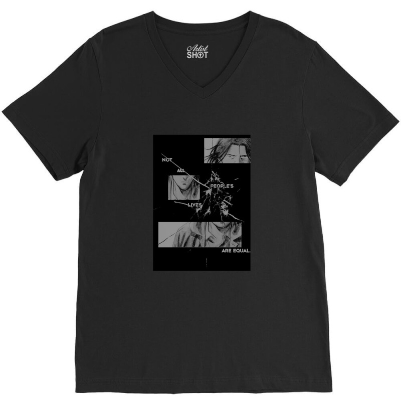 Naoki Urasawa Monster Special Edition Design 4 V-neck Tee | Artistshot