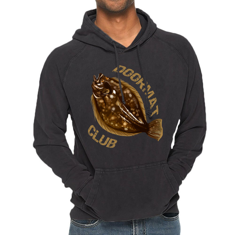 Flounder  Fluke  Doormat Club Vintage Hoodie | Artistshot