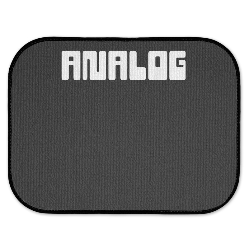 Analog Synthesizer Rear Car Mat | Artistshot