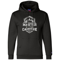 Vintage Master Of The Campfire 2022 Hiking Camping Life Camp Champion Hoodie | Artistshot