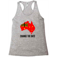 Invasion Day Change The Date Racerback Tank | Artistshot