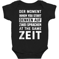 The Moment When You Talk Two Languages At The Same Time Tank Top Baby Bodysuit | Artistshot